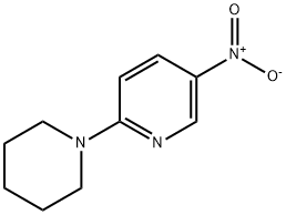 5-Nitro-2-piperidinopyridine Struktur