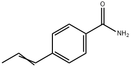 Benzamide, 4-(1-propenyl)- (9CI) Struktur