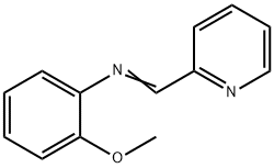 2-[[(2-Methoxyphenyl)imino]methyl]pyridine Struktur