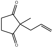 2-ALLYL-2-METHYL-1,3-CYCLOPENTANEDIONE Struktur