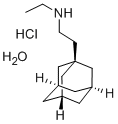 1-(2-Ethylaminoethyl)adamantane hydrochloride hydrate Struktur