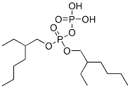 bis(2-ethylhexyl) dihydrogen diphosphate Struktur