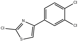 2-CHLORO-4-(3,4-DICHLOROPHENYL)THIAZOLE Struktur