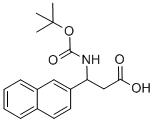 Boc-(R,S)-3-amino-3-(2-naphthyl)-proponic acid