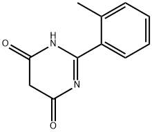 6-HYDROXY-2-(2-METHYLPHENYL)-4(3H)-PYRIMIDINONE Struktur