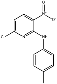 6-chloro-3-nitro-N-p-tolylpyridin-2-aMine Struktur