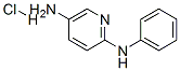 5-amino-2-anilinopyridine monohydrochloride  Struktur