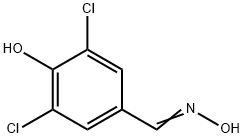 3,5-DICHLORO-4-HYDROXYBENZALDEHYDE OXIME Struktur