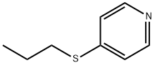 4-(Propylthio)pyridine Struktur