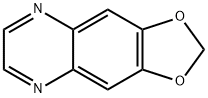 1,3-Dioxolo[4,5-g]quinoxaline  (9CI) Struktur