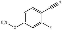 Benzonitrile, 4-(aminooxy)-2-fluoro- (9CI) Struktur