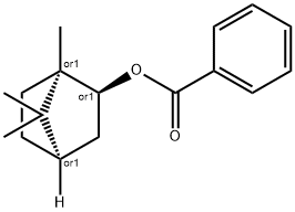 BORNYL BENZOATE Struktur