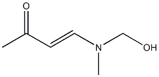 3-Buten-2-one, 4-[(hydroxymethyl)methylamino]- (8CI) Struktur