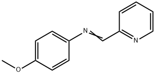 N-(4-Methoxyphenyl)-2-pyridylmethyleneamine Struktur