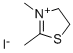 2,3-DIMETHYLTHIAZOLINIUM IODIDE Struktur