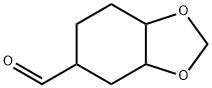 1,3-Benzodioxole-5-carboxaldehyde,  hexahydro- Struktur