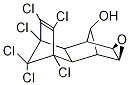 (2β,7β,8-syn)-3,4,5,6,9,9-Hexachloro-1a,2,2a,3,6,6a,7,7a-octahydro-2,7:3,6-dimethanonaphth[2,3-b]oxiren-8-ol Struktur