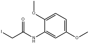 N-(2,5-Dimethoxyphenyl)-2-iodoacetamide Struktur