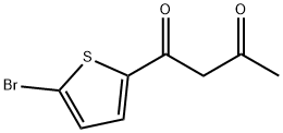 1-(5-BROMOTHIOPHEN-2-YL)BUTANE-1,3-DIONE Struktur