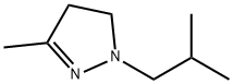 1-Isobutyl-3-methyl-2-pyrazoline Struktur