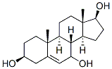 ANDROST-5-EN-3B ,7,17B -TRIOL Struktur