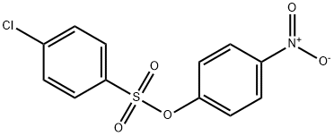 1-chloro-4-(4-nitrophenoxy)sulfonyl-benzene Struktur