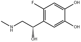 1,2-Benzenediol, 4-fluoro-5-[(1S)-1-hydroxy-2-(methylamino)ethyl]- (9CI) Struktur