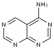 Pyrimido[4,5-d]pyrimidin-4-amine (9CI) Struktur