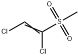 1,2-Dichloro-1-(methylsulfonyl)ethene Struktur