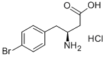 (S)-3-氨基-4-(4-溴苯基)-丁酸鹽酸鹽, 270062-84-5, 結(jié)構(gòu)式