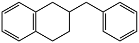 1,2,3,4-Tetrahydro-2-(phenylmethyl)naphthalene Struktur