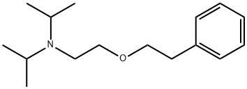 Bis(1-methylethyl)(2-phenethyloxyethyl)amine Struktur