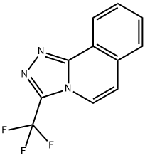 3-(Trifluoromethyl)-s-triazolo[3,4-a]isoquinoline Struktur