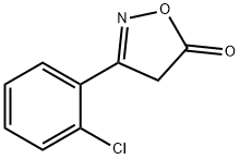 3-(2-CHLOROPHENYL)-5(4H)-ISOXAZOLONE Struktur