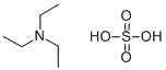 SULFURIC ACID:TRIETHYLAMINE 2M:2M Struktur