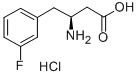 (S)-3-AMINO-4-(3-FLUOROPHENYL)BUTANOIC ACID HYDROCHLORIDE