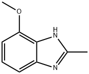 BENZIMIDAZOLE, 4-METHOXY-2-METHYL- Struktur