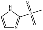 2-(Methylsulfonyl)-1H-imidazole Struktur