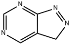 3H-Pyrazolo[3,4-d]pyrimidine (8CI,9CI) Struktur