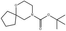 9-BOC-6-OXA-9-AZASPIRO[4.5]DECANE Struktur