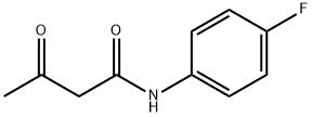 N-(4-FLUORO-PHENYL)-3-OXO-BUTYRAMIDE Struktur