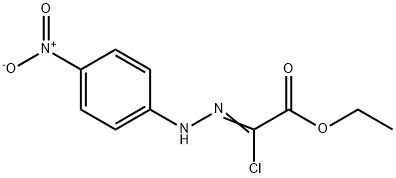 ETHYL (2E)-CHLORO[(4-NITROPHENYL)HYDRAZONO]ACETATE Struktur