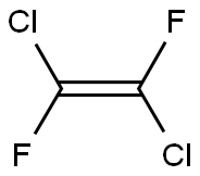 1,2-DICHLORO-1,2-DIFLUOROETHYLENE Struktur