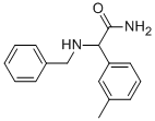 2-BENZYLAMINO-2-M-TOLYLACETAMIDE Struktur