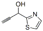 2-Thiazolemethanol,  -alpha--ethynyl- Struktur