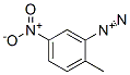 2-methyl-5-nitrobenzenediazonium  Struktur