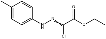 ETHYL 2-CHLORO-2-[2-(4-METHYLPHENYL)HYDRAZONO]ACETATE Struktur