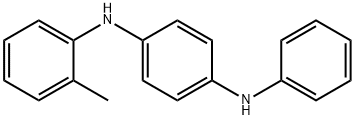 N-Phenyl-N'-(2-methylphenyl)-p-phenylenediamine Struktur