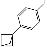 Bicyclo[1.1.1]pentane, 1-(4-fluorophenyl)- (9CI) Struktur