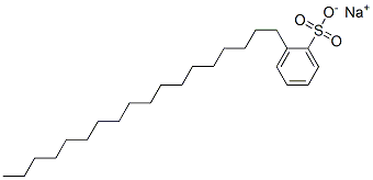 LINEARALKYLBENZENESULPHONATE(C18) Struktur